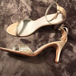 Grazia Crystal Accent Heels - Size 8.5